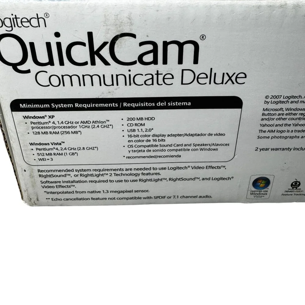 Logitech QuickCam Communicate Deluxe WebCamera (BRAND NEW)
